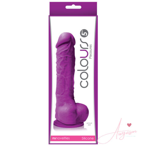 Colours Pleasures Dildo-Purple 5