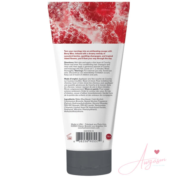 Coochy Berry Bliss Shave Cream 0.5oz - Image 2