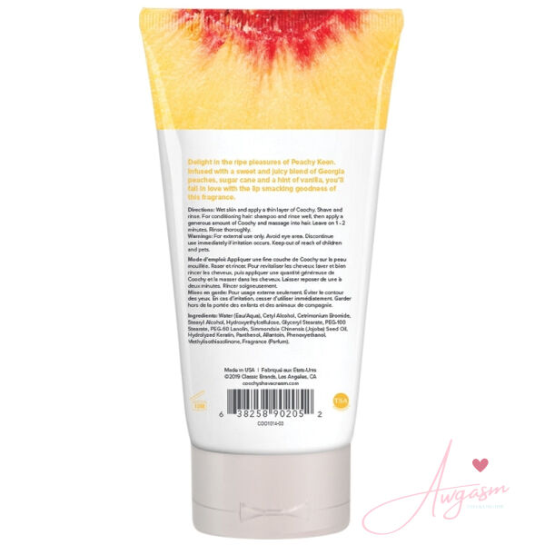 Coochy Shave Cream-Peachy Keen 3.4oz - Image 2