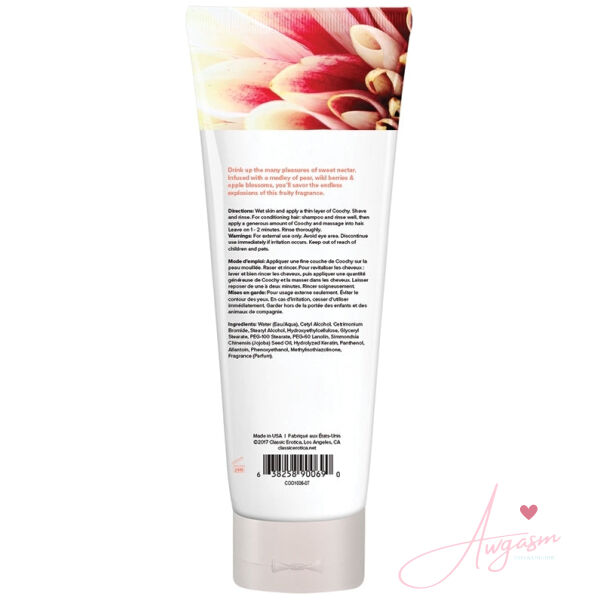 Coochy Shave Cream-Sweet Nectar 7.2oz - Image 2