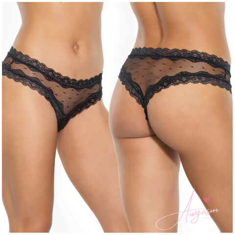 Coquette Panty-Black O/S-Boxed