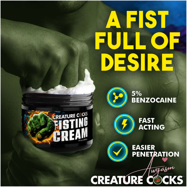 Creature Cocks Fisting Cream 8oz - Image 2