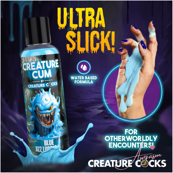 Creature Cum Blue Jizz Lubricant - 4oz - Image 3