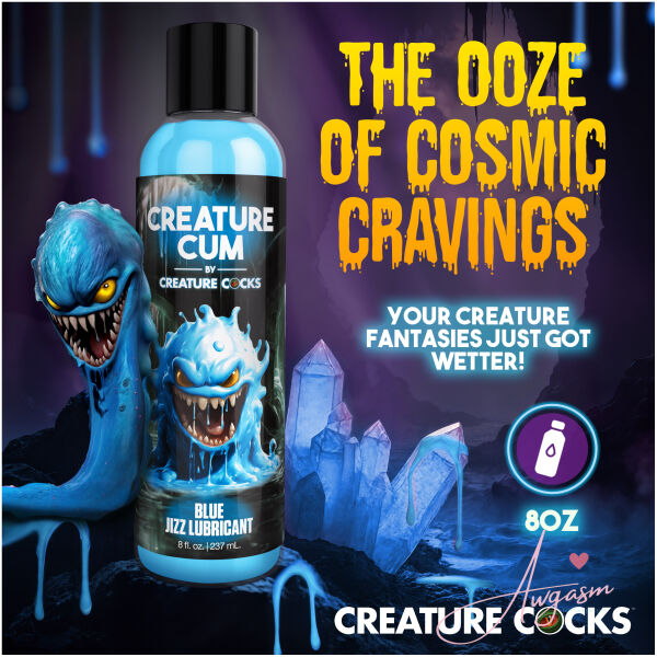 Creature Cum Blue Jizz Lubricant - 8oz - Image 2