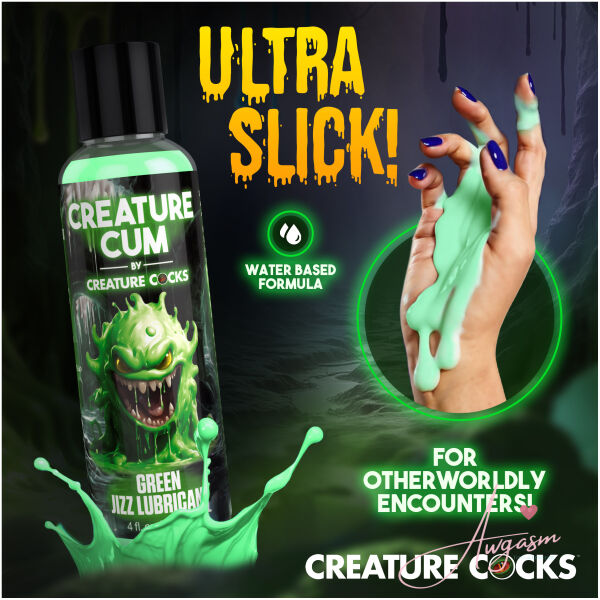 Creature Cum Green Jizz Lubricant - 4oz - Image 3
