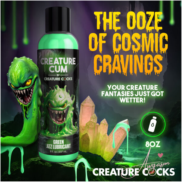 Creature Cum Green Jizz Lubricant - 8oz - Image 2