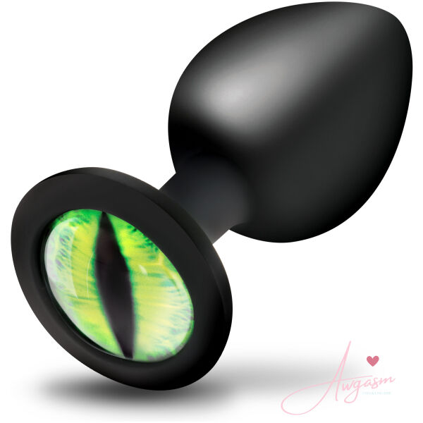 Creature Eye Green Eye Silicone Butt Plug - Medium - Image 4