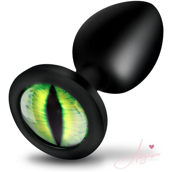 Creature Eye Green Eye Silicone Butt Plug - Small - Image 4