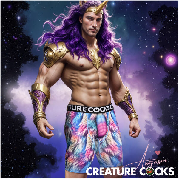 Creature Wear Mystique Unicorn Boxer Shorts - Large - Image 2