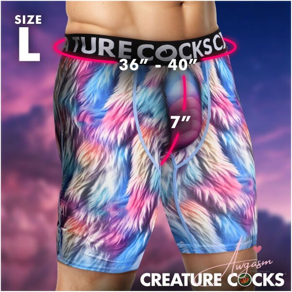 Creature Wear Mystique Unicorn Boxer Shorts - Large - Image 5