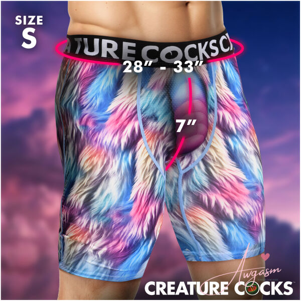 Creature Wear Mystique Unicorn Boxer Shorts - Small - Image 5