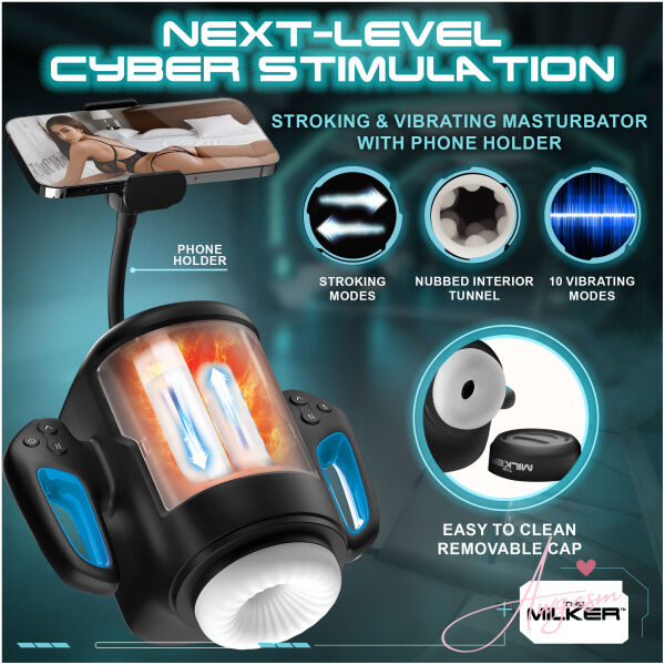 Cyber Milker Stroking & Vibrating Masturbator - Image 2
