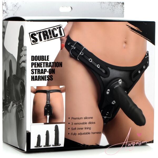 Double Penetration Strap On Harness - Image 9