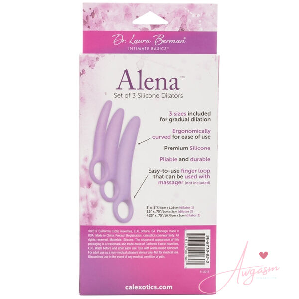 Dr. Laura Berman Alena Set Of 3 Silicone Dilators - Image 4