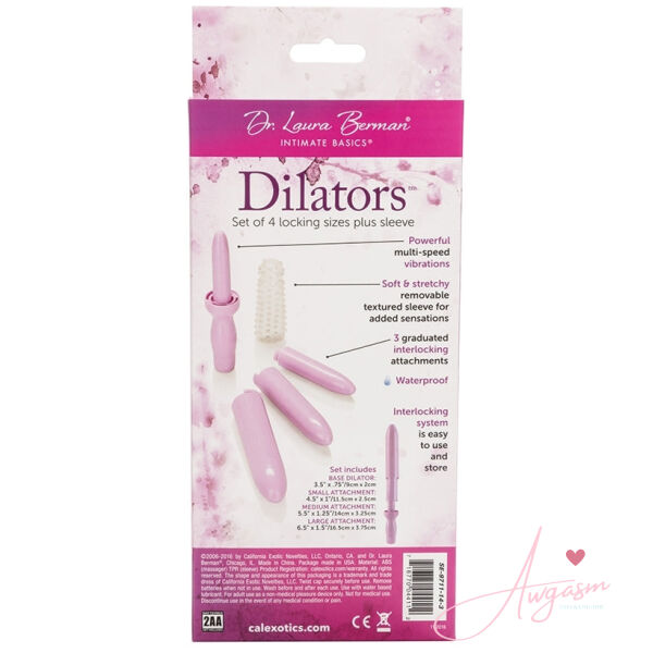 Dr. Laura Berman Intimate Basics Dilator Set-Purple - Image 3