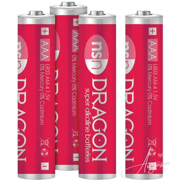 Dragon Alkaline Batteries AAA (4 Pack) - Image 2