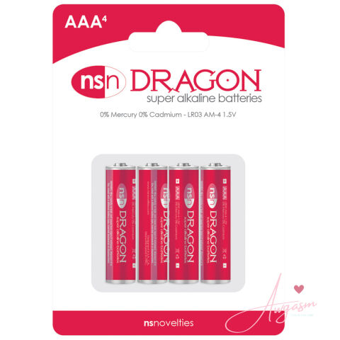 Dragon Alkaline Batteries AAA (4 Pack)