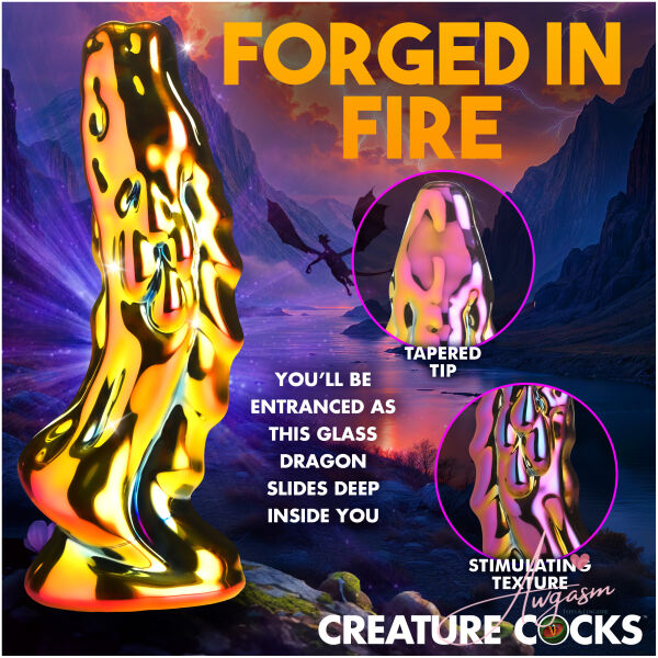 Dragon Glass Glass Dildo - Image 2