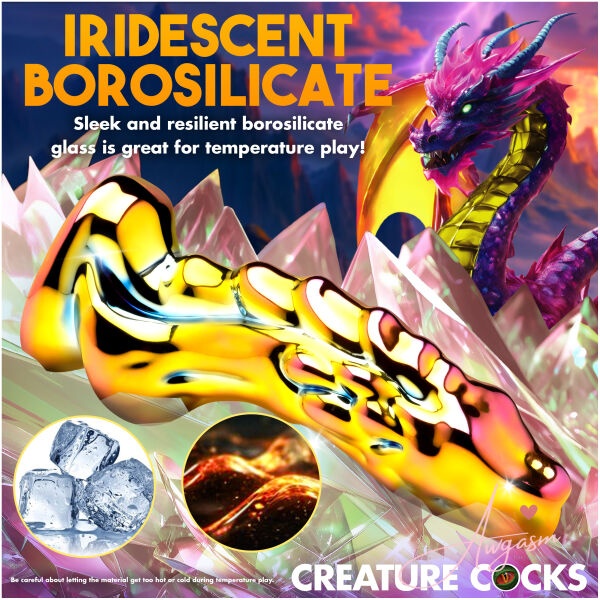 Dragon Glass Glass Dildo - Image 3