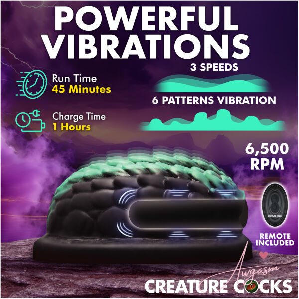 Dragon Vibrating Silicone Grinder - Image 3
