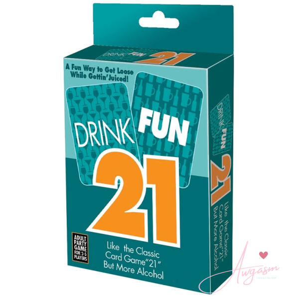Drink Fun 21 Card Game - Image 2