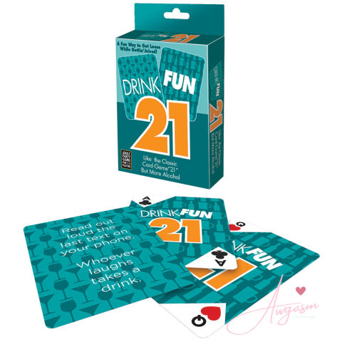 Drink Fun 21 Card Game