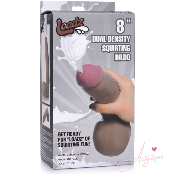 Dual Density Squirting Dildo - 8 Inch - Image 8