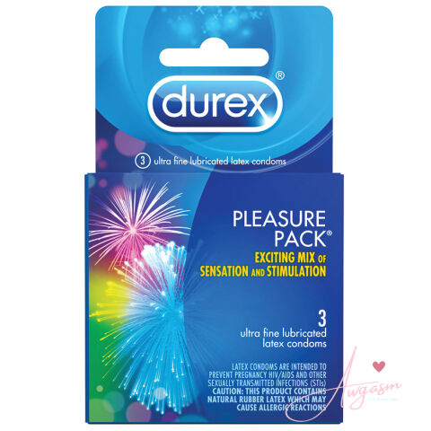 Durex Pleasure Pack (3 Pack)