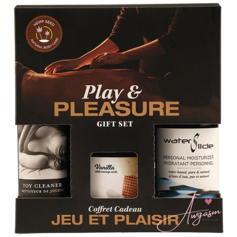 Earthly Body By Night Play and Pleasures Gift Set-Vanilla