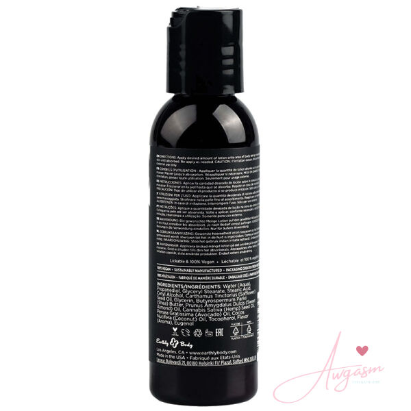 Earthly Body Edible Massage Lotion-Cherry 2oz - Image 2