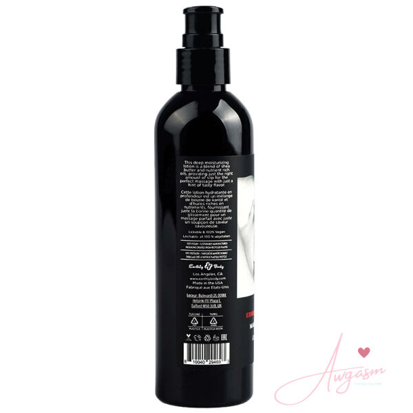 Earthly Body Edible Massage Lotion-Cherry 8oz - Image 2