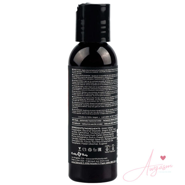 Earthly Body Edible Massage Lotion-Watermelon 2oz - Image 2