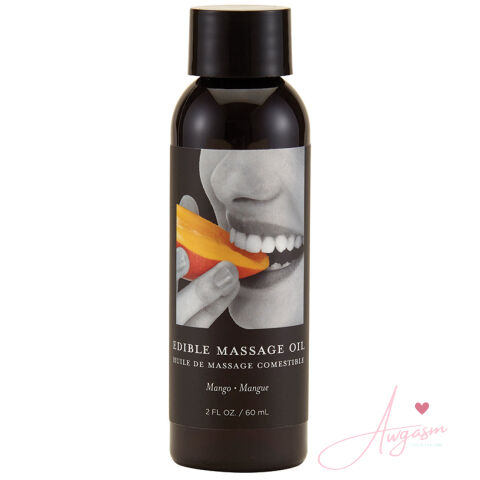 Earthly Body Edible Massage Oil-Mango 2oz
