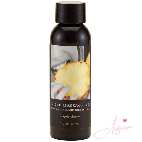 Earthly Body Edible Massage Oil-Pineapple 2oz