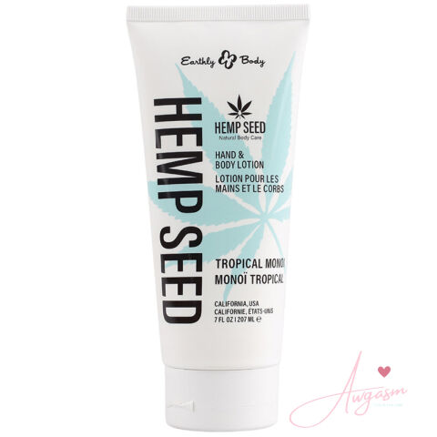 Earthly Body Hemp Seed Hand & Body Lotion-Monoi 7oz