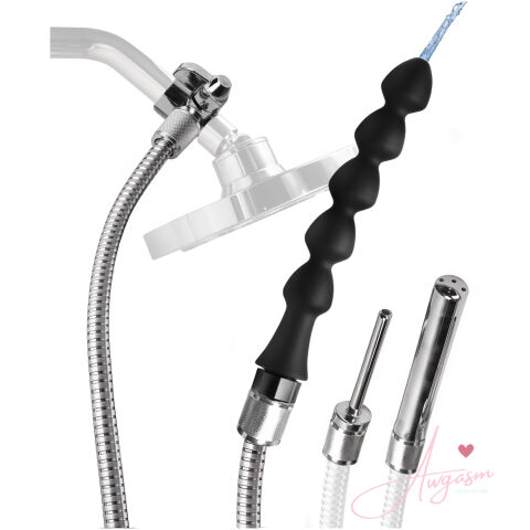 Easy Flow Enema Cleansing Kit with Silicone Attachment