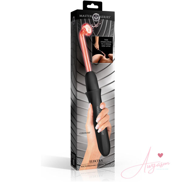 Elektra Rechargeable Violet Wand - Black - Image 6