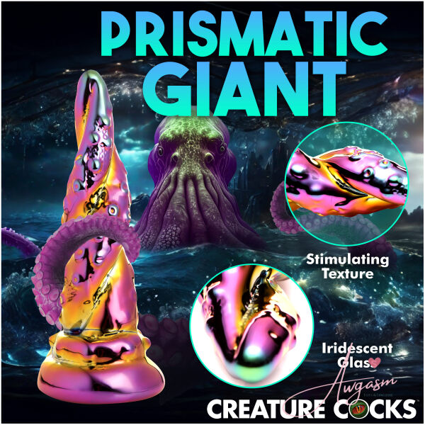 Enchantress Rainbow Glass Dildo - Image 6