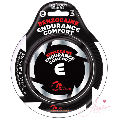 Endurance Comfort Condoms 3pk