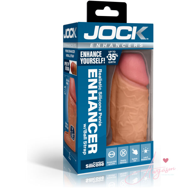 Enhancers Silicone Penis Extension Sleeve - Medium - Image 6