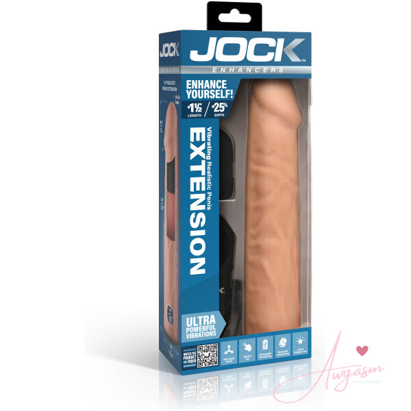 Enhancers Vibrating Penis Extension w/ Remote - Medium - Image 6