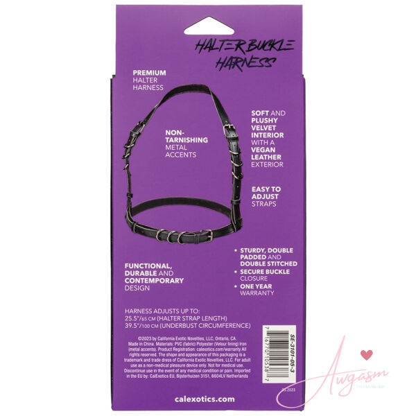 Euphoria Collection Halter Buckle Harness - Image 5