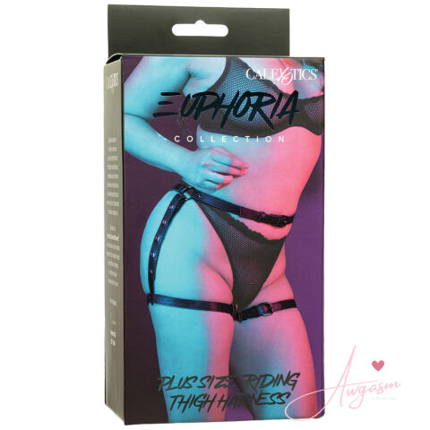 Euphoria Collection Plus Size Riding Thigh Harness