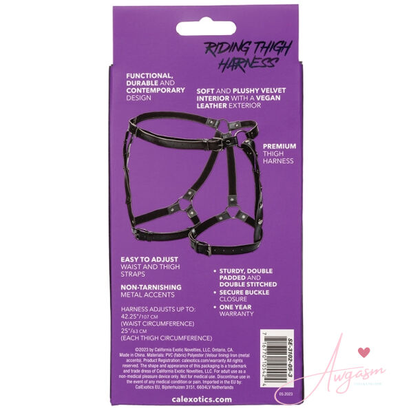 Euphoria Collection Riding Thigh Harness - Image 5