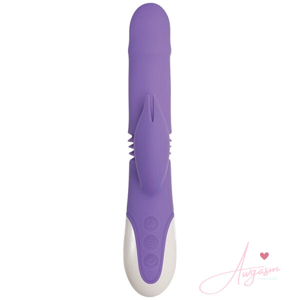 Evolved Thick & Thrust Silicone Bunny-Purple 9 - Image 2