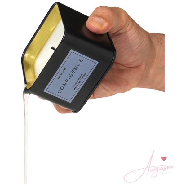 Eye of Love Pheromone Massage Candle-Confidence 6oz - Image 2