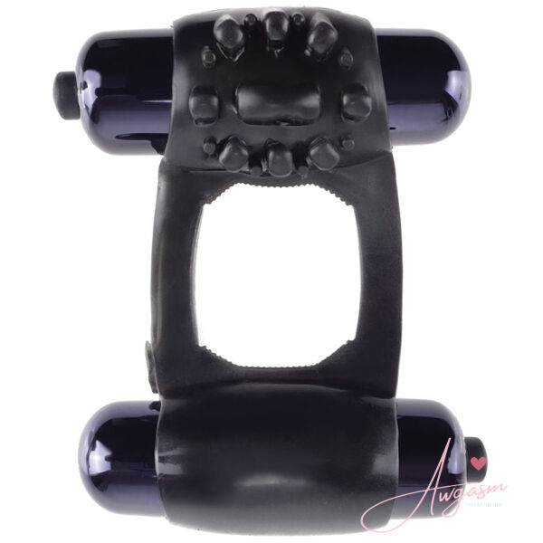 Fantasy C-Ringz Duo-Vibrating Super Ring-Black - Image 3