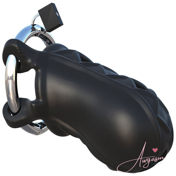 Fantasy C-Ringz Extreme Silicone Cock Blocker-Black - Image 2