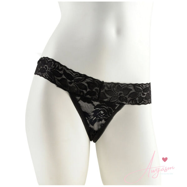 Fetish Fantasy Remote Control Vibrating Panty-Black - Image 3