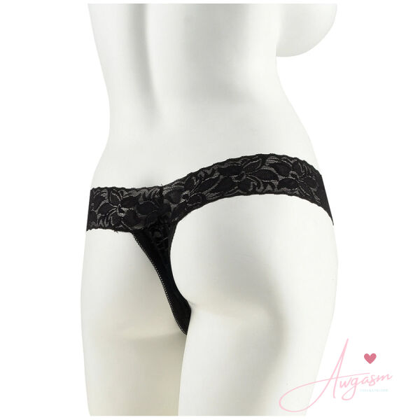 Fetish Fantasy Remote Control Vibrating Panty-Black - Image 4
